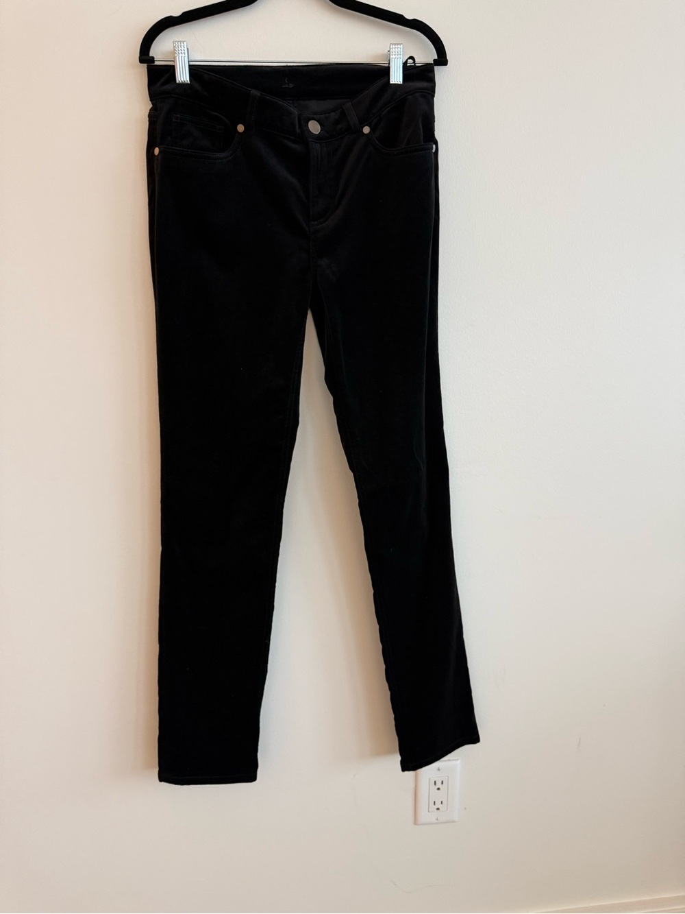 Loro Piana Black Velvet Women's Pants NWOT